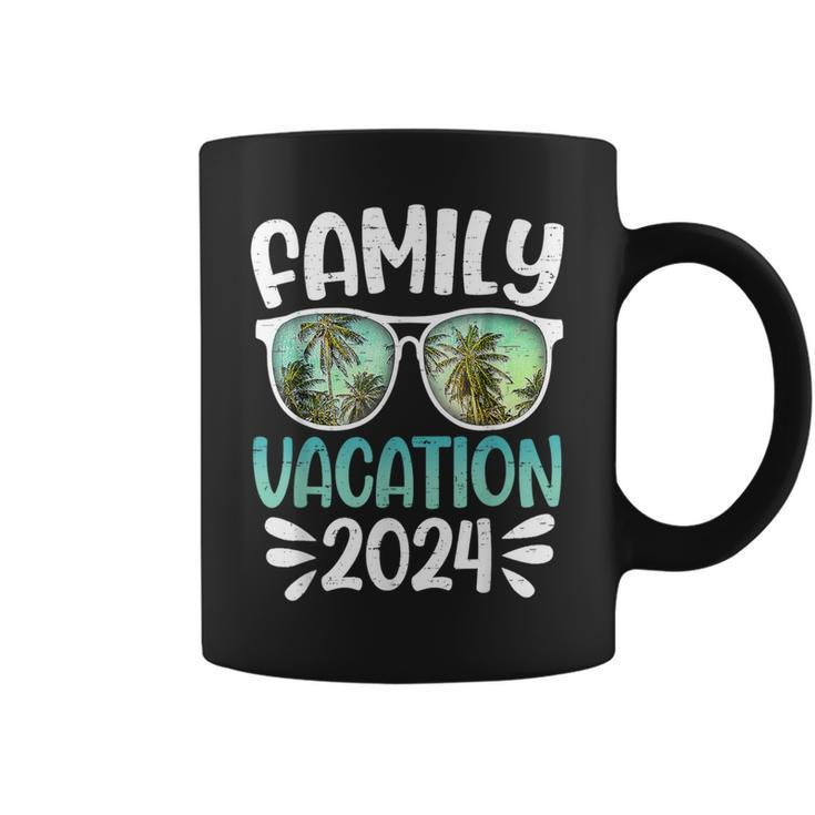 Family Vacation 2024 Family Group Matching Summer Beach Trip Coffee Mug