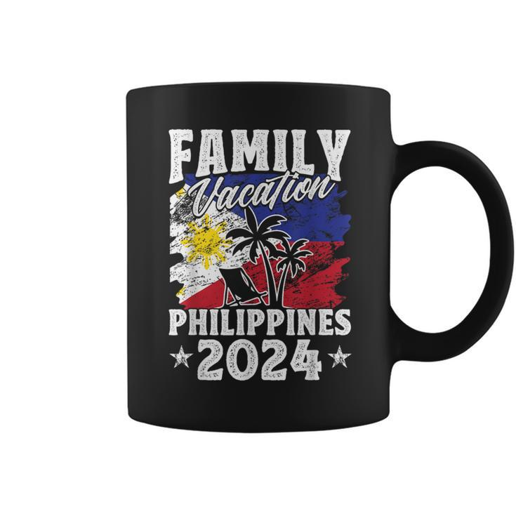 Family Vacation Philippines 2024 Beach Summer Vacation Coffee Mug