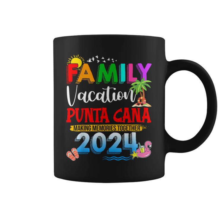 Family Vacation Punta Cana 2024 Making Memories Together Coffee Mug