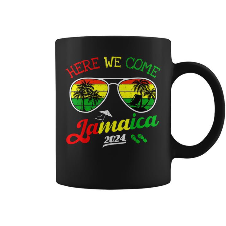 Family Vacation Vacay Girls Trip Jamaica Here We Come 2024 Coffee Mug