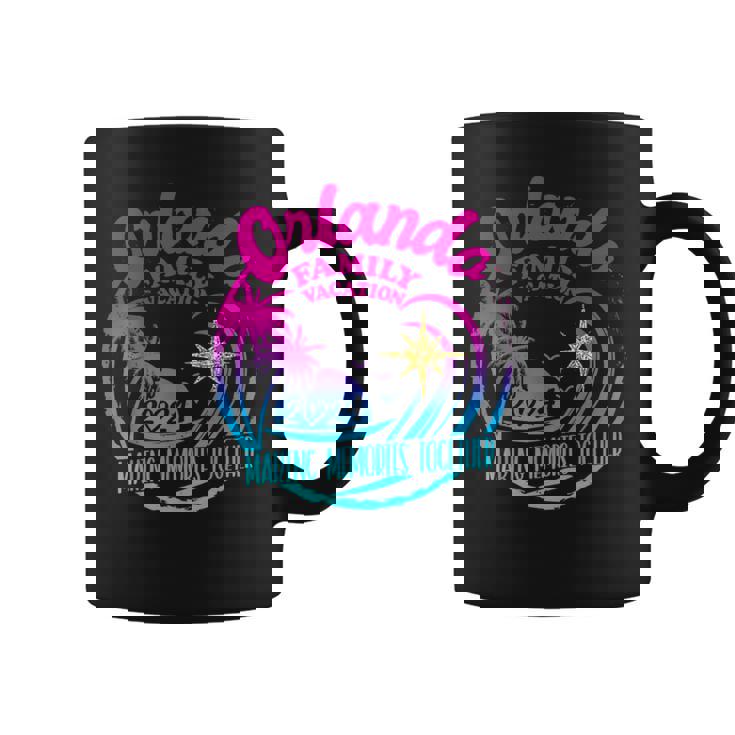Family Vacay Squad Trip Family Vacation Orlando 2024 Coffee Mug