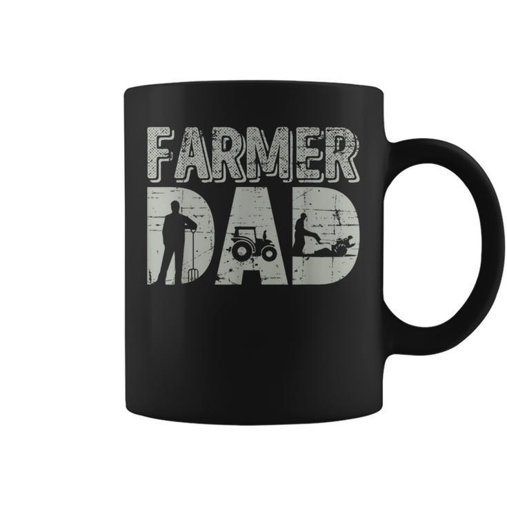Farmer Dad Farm Farming Father's Day Tractor Coffee Mug