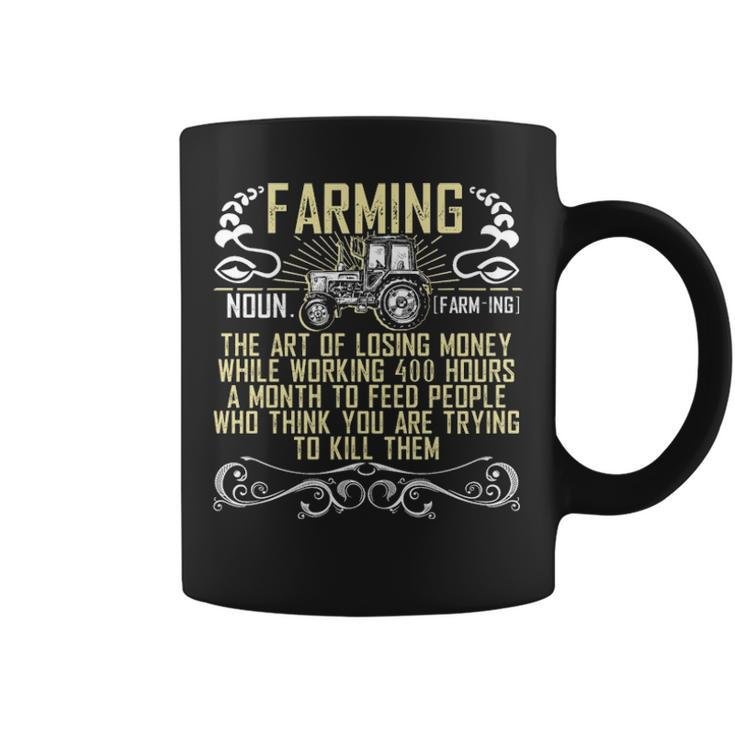Farming Noun Farmer T Coffee Mug