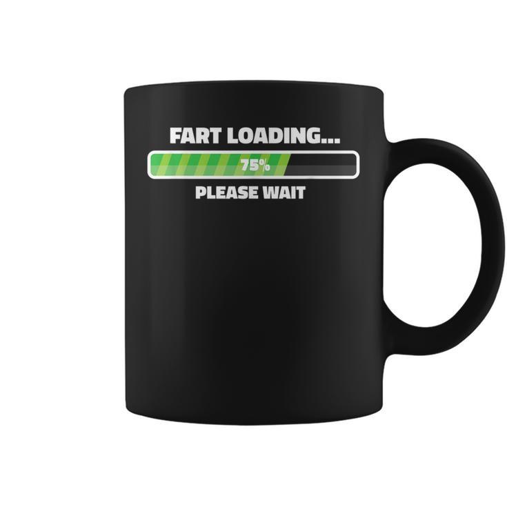 Fart Loading Rude Joke Fart Coffee Mug