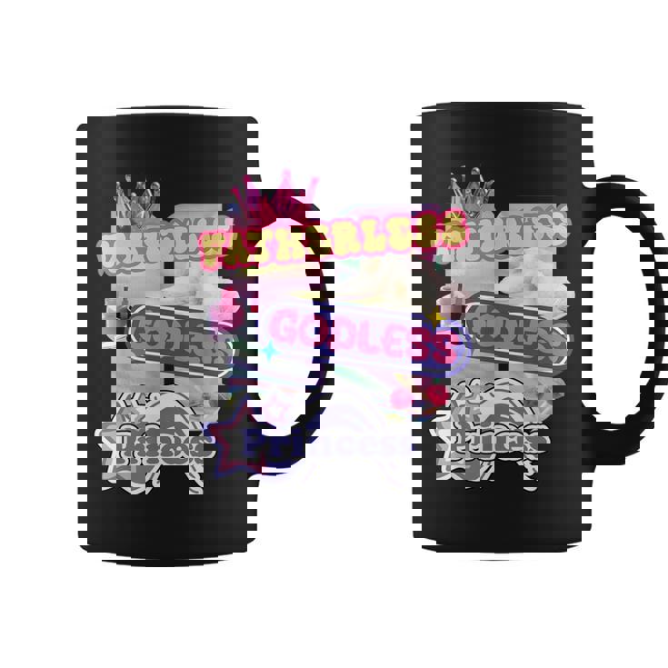 Fatherless Godless Princess Y2k Pink Baddie Queen Women Coffee Mug