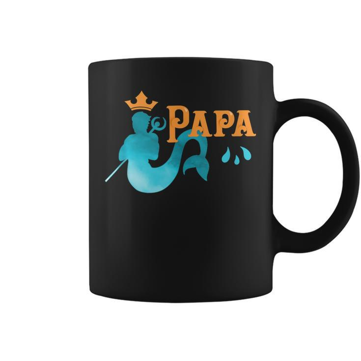 Fathers Beach Lifestyle Mermen Cool For Men Coffee Mug