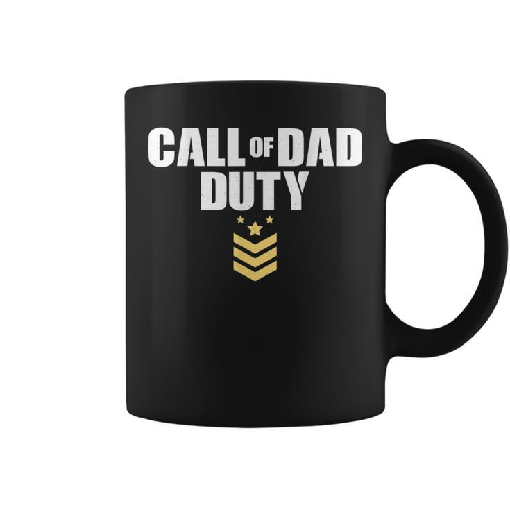 Fathers Day Call Of Dad Duty Coffee Mug