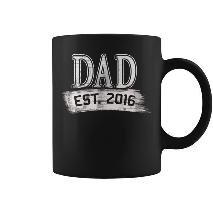 Father's Day Cool 2016 First Time Dad Coffee Mug