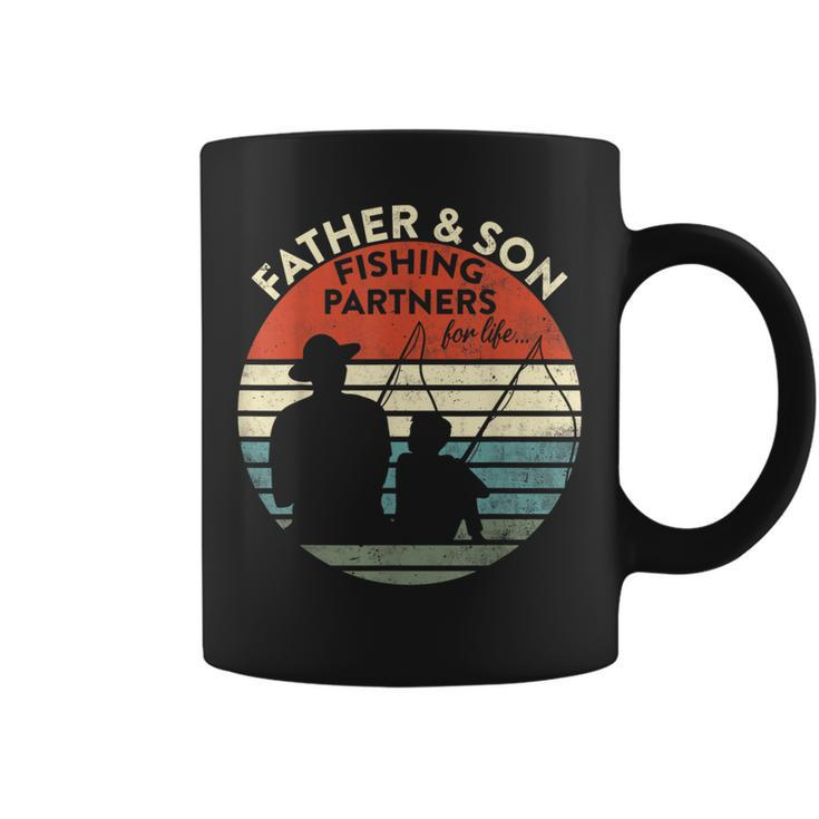Fathers Day Fishing For Dad Fathers Day From Son Fishing Coffee Mug