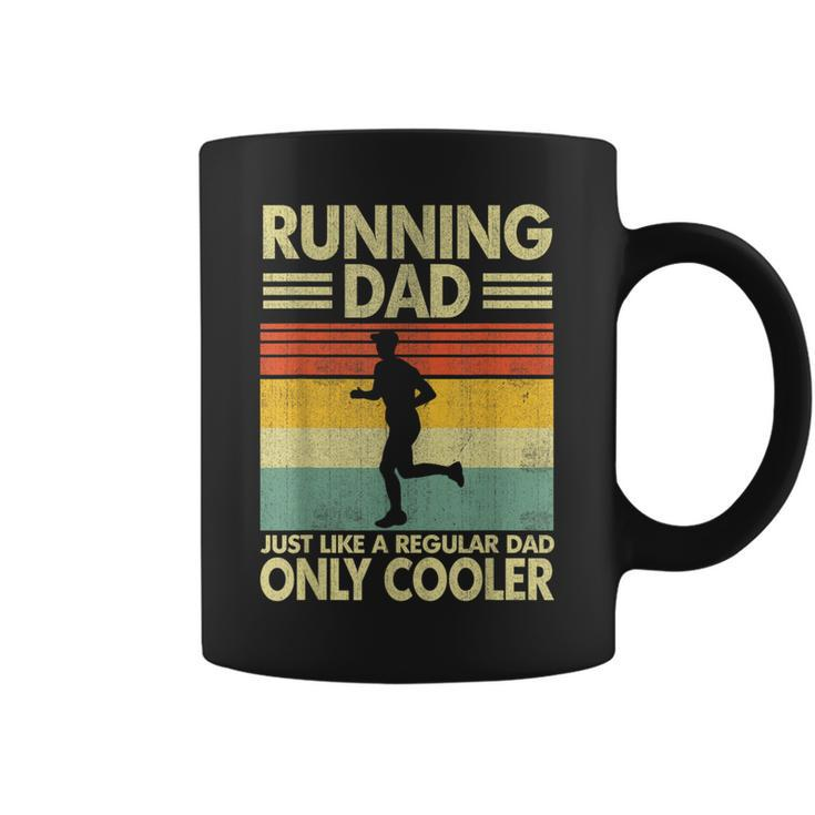 Father's Day Running Dad Just Like A Regular Dad Only Cooler Coffee Mug
