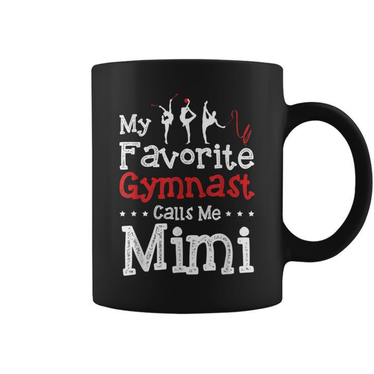 My Favorite Gymnast Calls Me Mimi Gymnastics Coffee Mug