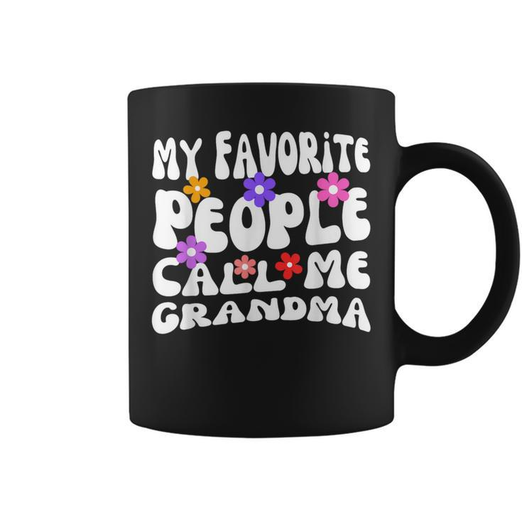 My Favorite People Call Me Grandma Mother's Day Coffee Mug