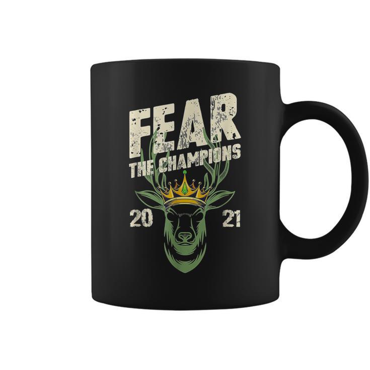 Fear Deer Buck The Champions 2021 Hunter Coffee Mug