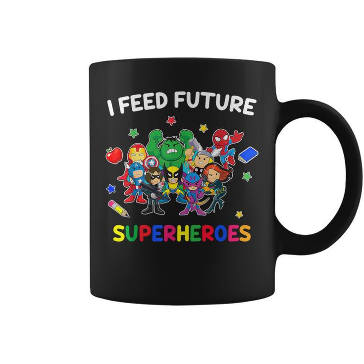 I Feed Future Super Heroes Teaching Mother Day Coffee Mug