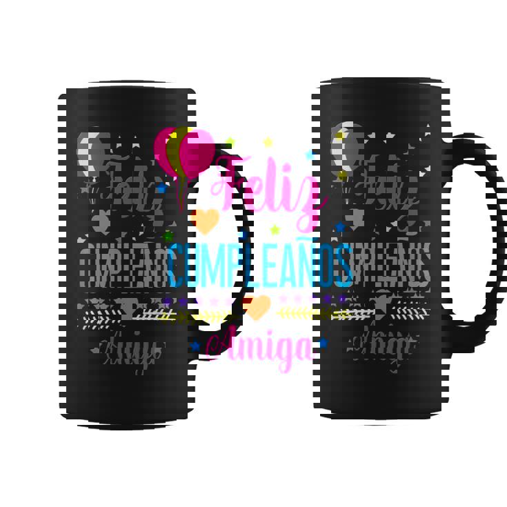 Feliz Cumpleanos Amiga-Feliz Cumpleaños Amiga Español Taza de café