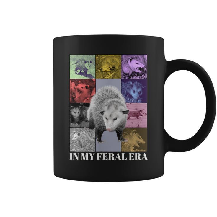 In My Feral Era Awesome Possum Opossum Cringy Meme Coffee Mug