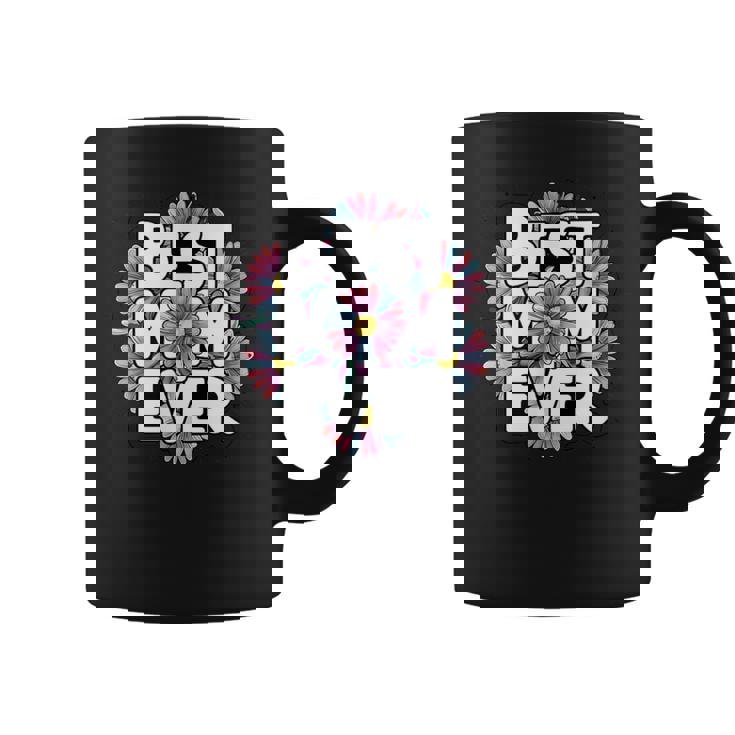 Fête Des Mères D'anniversaire Pour Maman King Of Mom Mignon Floral Tasse