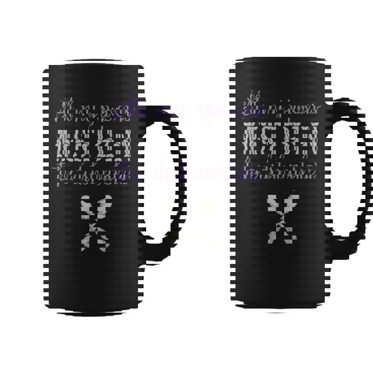 Fibro My Spoons In The Dishwasher Spoonie Fibromyalgia Coffee Mug