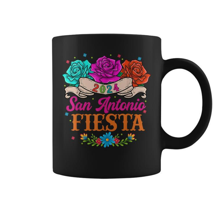 Fiesta San Antonio Texas Roses Mexican Fiesta Party Coffee Mug