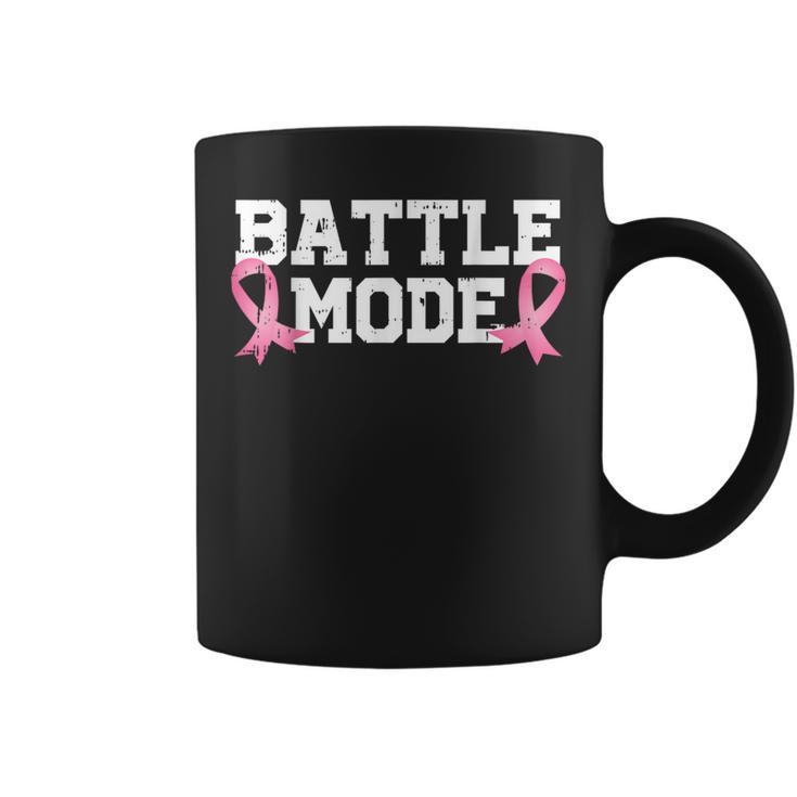 Fight Fighting Pink Ribbon Cool Breast Cancer Awareness Coffee Mug
