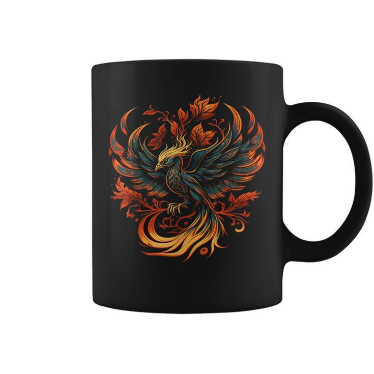 Fire Phoenix Bird Reborn Firebird Phoenix Phoenix Coffee Mug