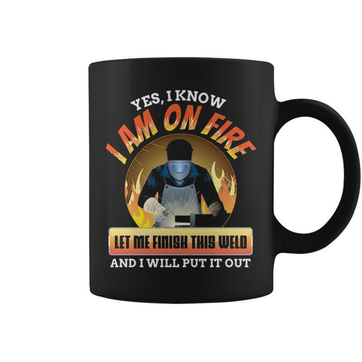 I Am Fire Weld Welder Welding Welders Gif Coffee Mug