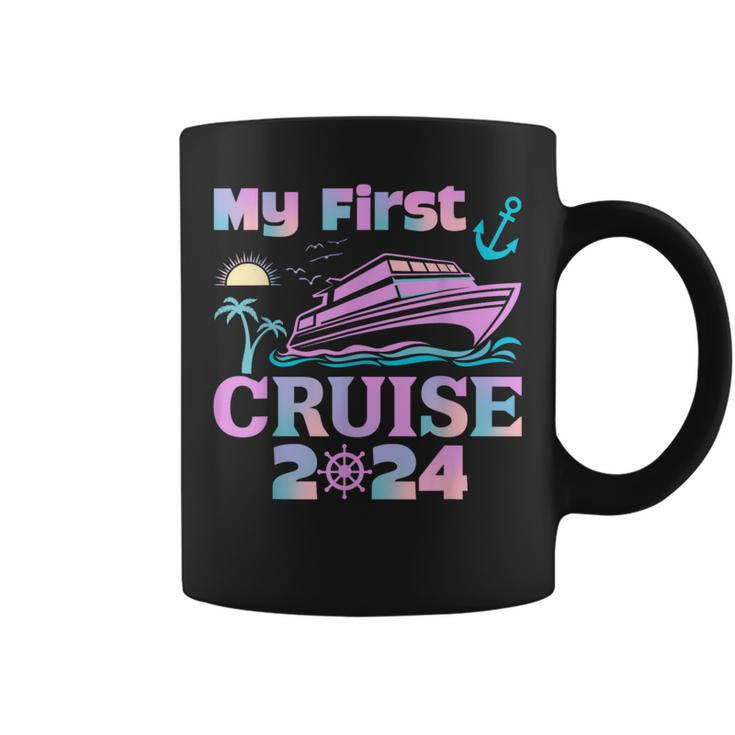 My First Cruise 2024 Matching Family Cruise Coffee Mug