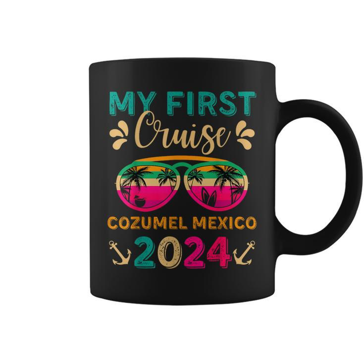 My First Cruise Cozumel Mexico 2024 Family Vacation Travel Coffee Mug