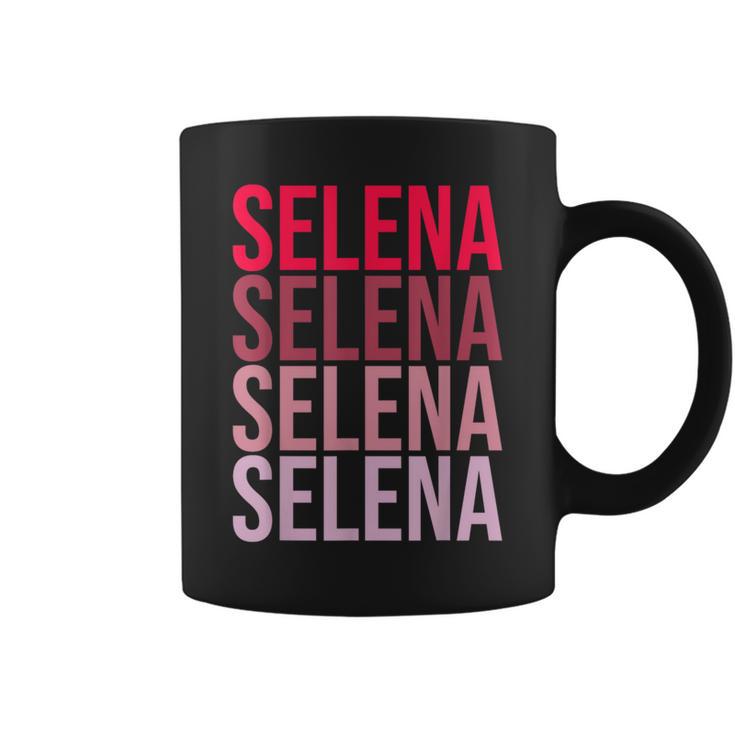 First Name Selena I Love Selena Coffee Mug