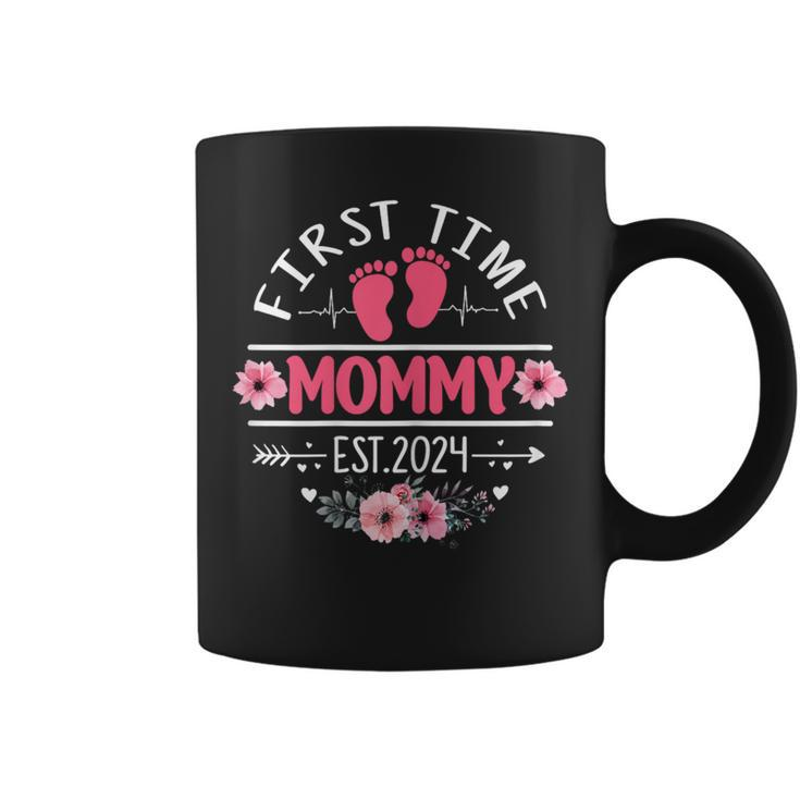 First Time Mommy 2024 Mother's Day Soon To Be Mom Pregnancy Coffee Mug