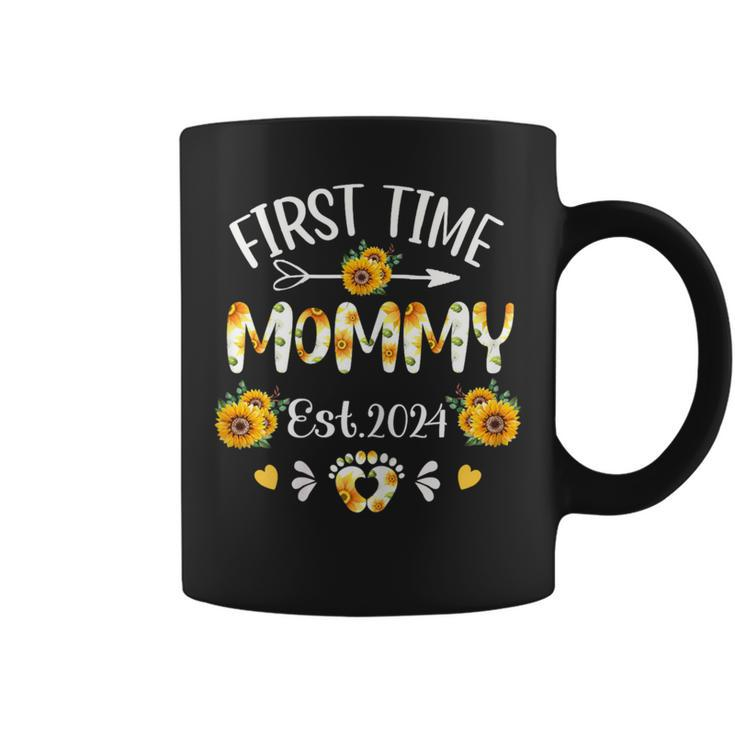 First Time Mommy 2024 Mother's Day Soon To Be Mom Pregnancy Coffee Mug