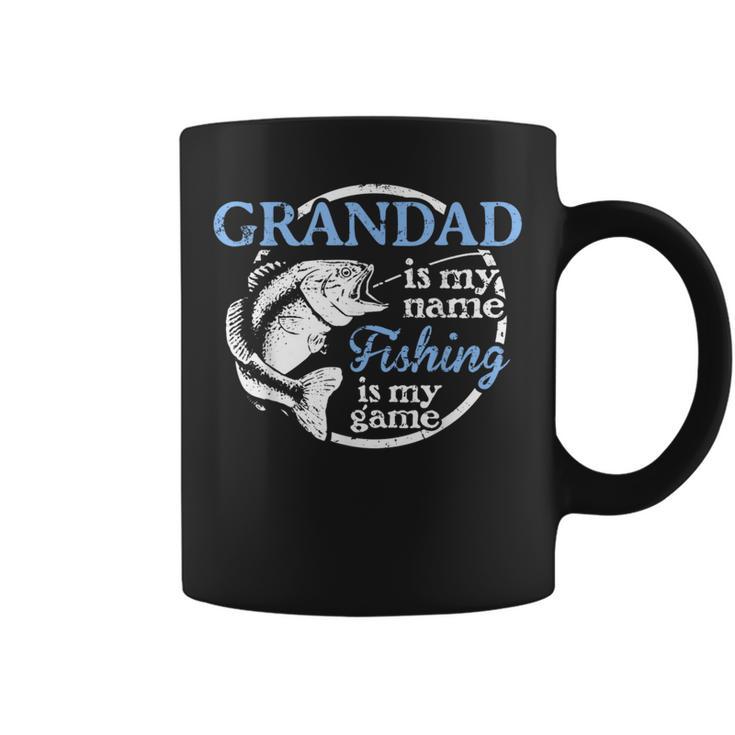 Fishing Grandad Fathers Day For Dad Fisherman Coffee Mug