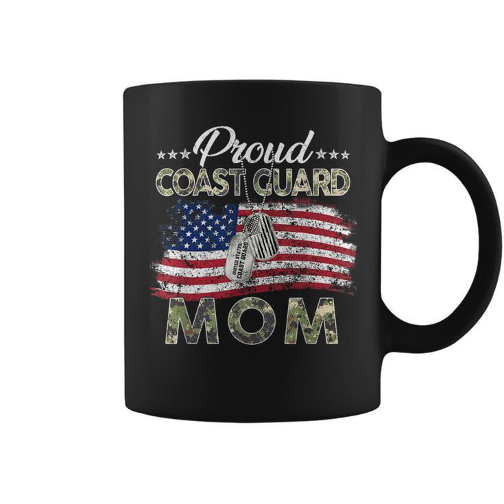 Flag Proud Coast Guard Mom For Coast Guard Mom Coffee Mug