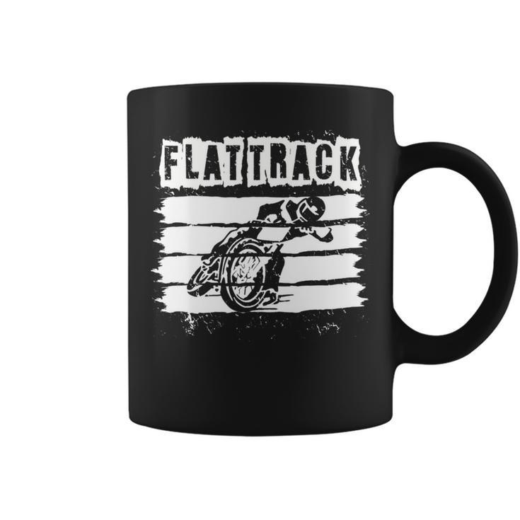 Flat Track Motorcycle Dirt Track Speedway Coffee Mug