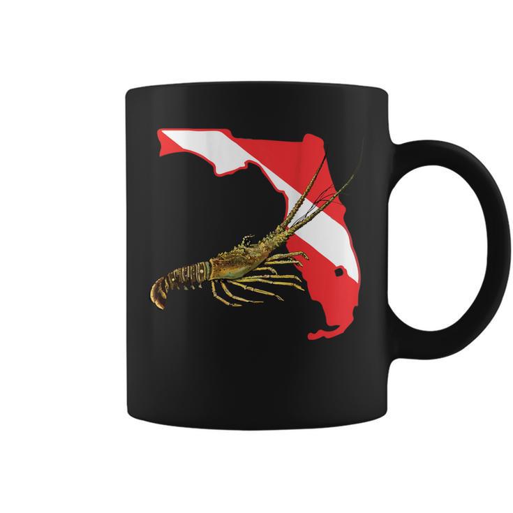 Florida Lobster Dive Coffee Mug