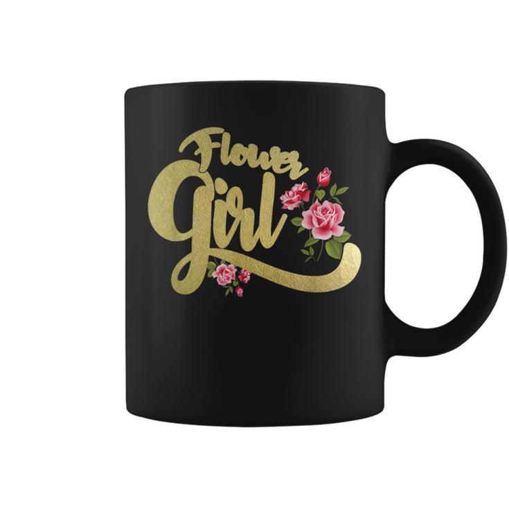 Flower Girl Bride Groom Wedding Party Coffee Mug