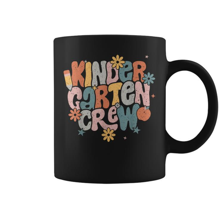 Flower Kindergarten Teacher For First Day Of School Coffee Mug