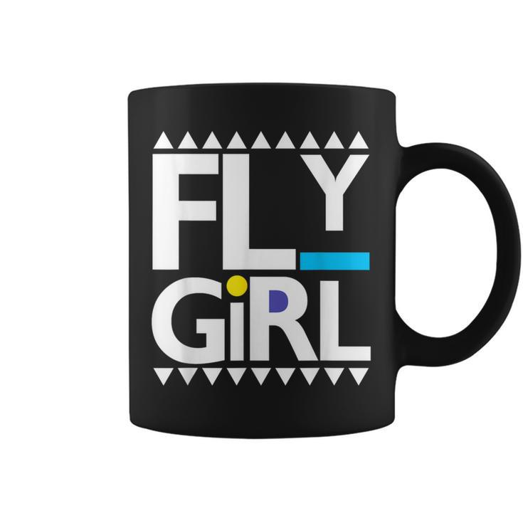 Fly Girl 80S 90S Old School Hip Hop Coffee Mug
