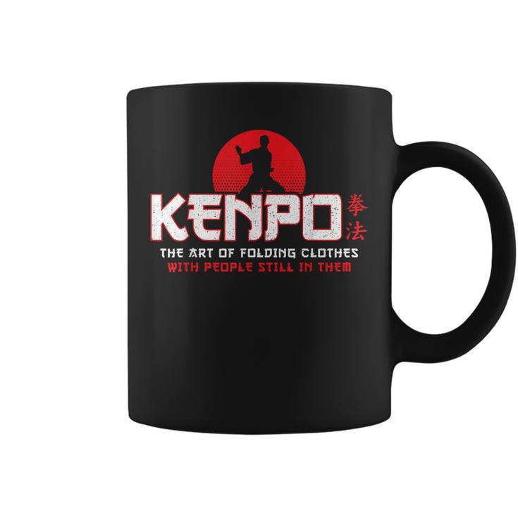 Folding Clothes American Kenpo Karate Karateka Coffee Mug