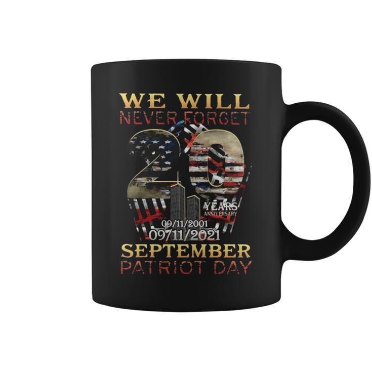 Never Forget Patriot Day 20Th 911 Coffee Mug