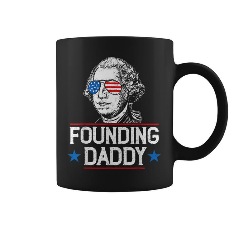 Founding Daddy George-Washington 4Th Of July Coffee Mug