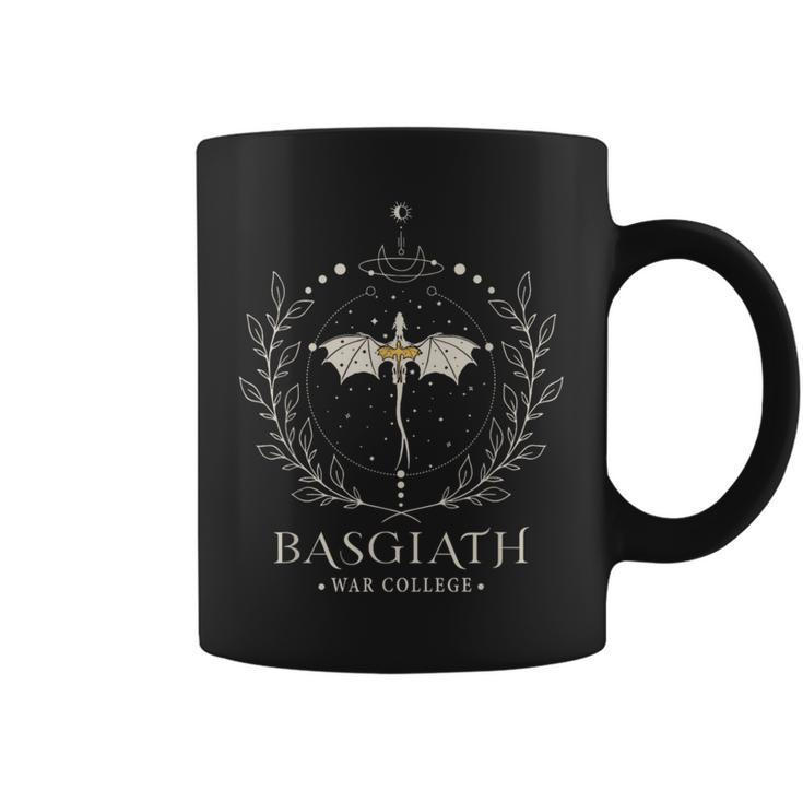 Fourth Wing Basgiath Fantasy Book Romantasy Dragons Yarros Coffee Mug
