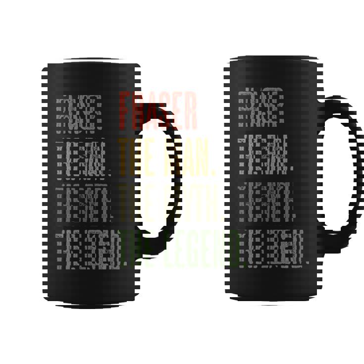 Fraser The Man The Myth The Legend Boys Name Coffee Mug