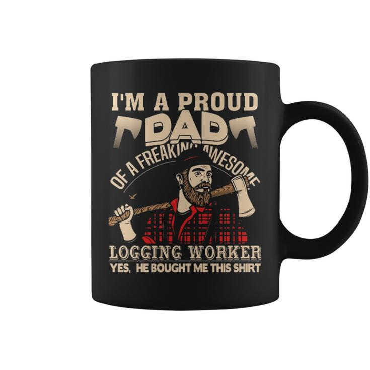 Freaking Awesome Logging Worker Coffee Mug
