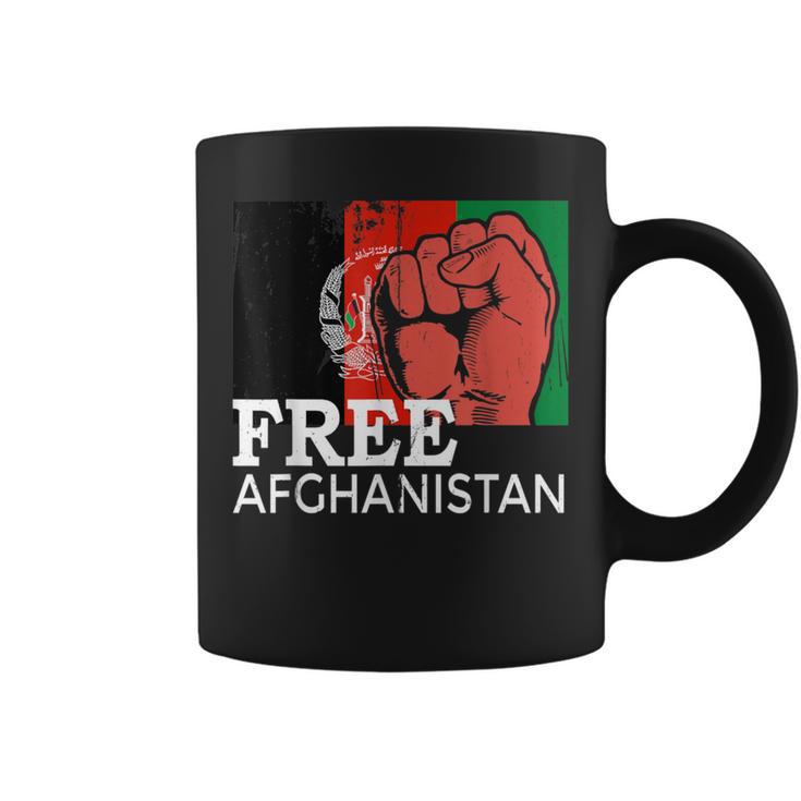 Free Afghanistan Afghan Flag United State Veteran Support Coffee Mug