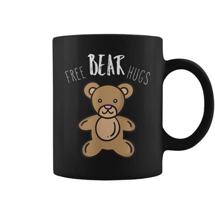 Free Bear Hugs Cute Teddy Bear For Huggers Coffee Mug