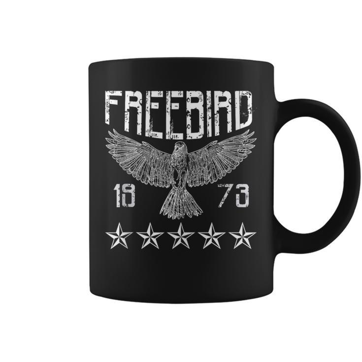 Free Eagle Bird 1973 American Western Country Music Lover Coffee Mug