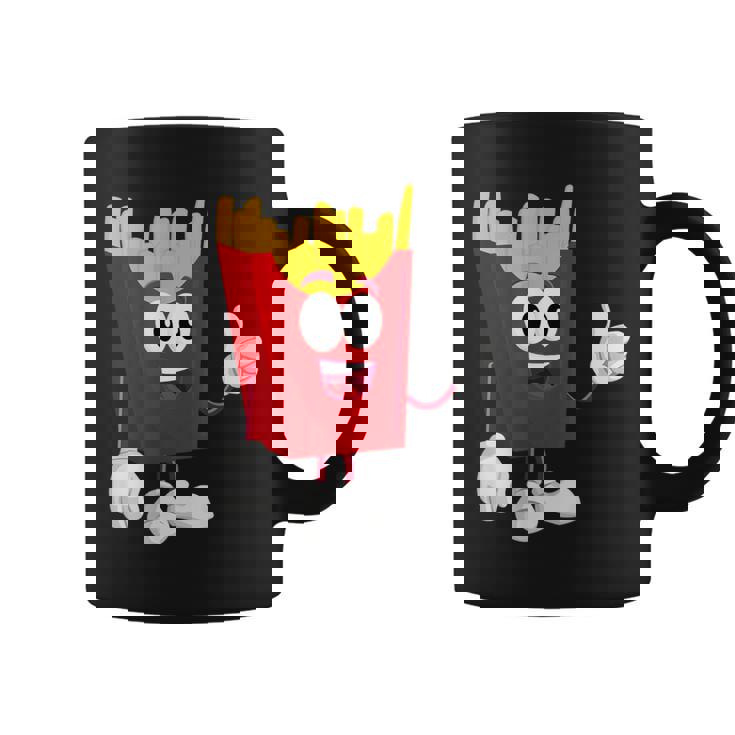 French Fries Ketchup Fast Food Lover Fancy Dress Costume Coffee Mug