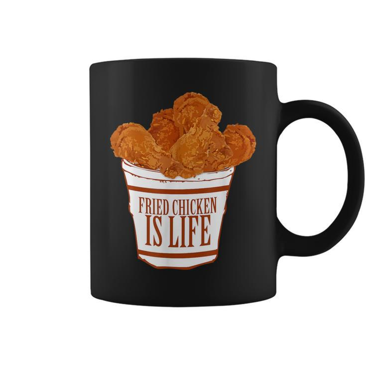 Fried Chicken Is Life Bucket Fried Chicken Lovers Coffee Mug
