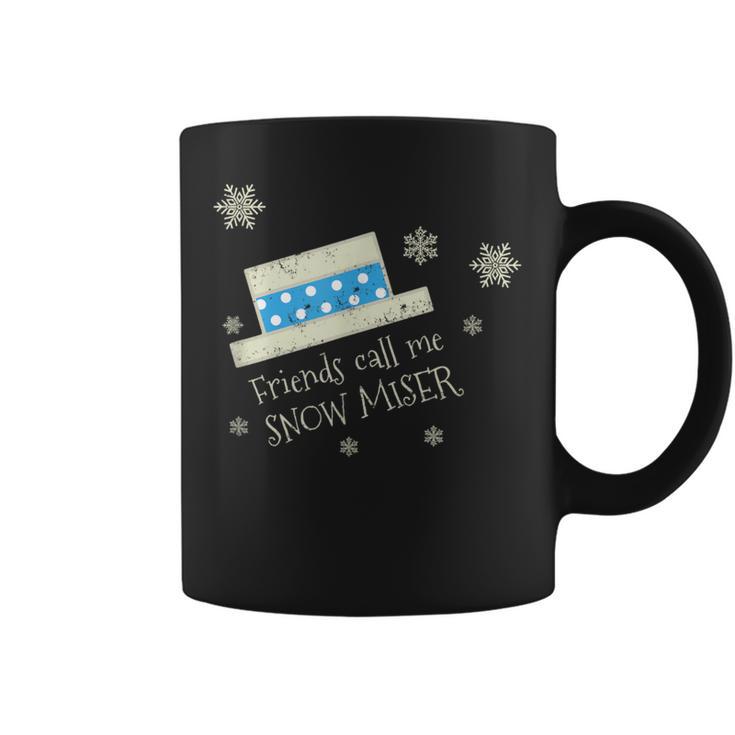 Friends Call Me Snow Miser Christmas Hat Coffee Mug